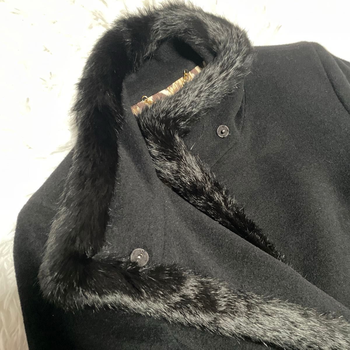 極美品 ジーザスディアマンテ ラビットファー プリンセスコート 極美品 ジーザスディアマンテ ラビットファー プリンセスコート