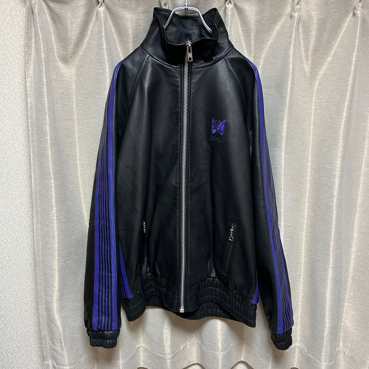 Schott × needles レザー トラックジャケット|Yahoo!フリマ(旧 Schott × needles レザー トラックジャケット|Yahoo!フリマ(旧