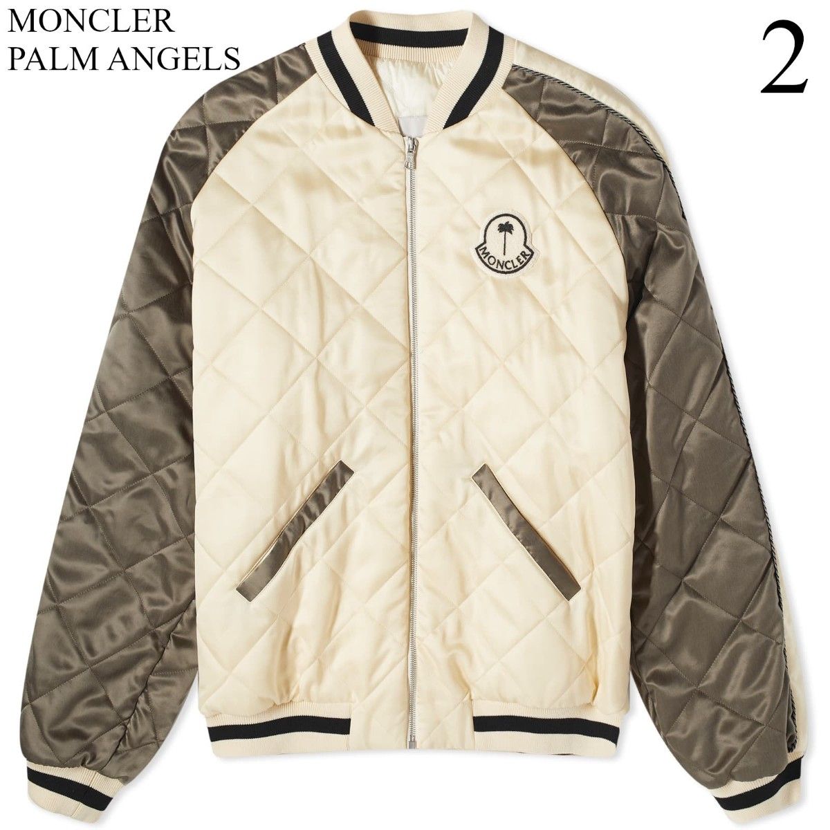 MONCLER PALM ANGELS スカジャン 2 定価291500円 モンクレール MONCLER PALM ANGELS スカジャン 2 定価291500円 モンクレール