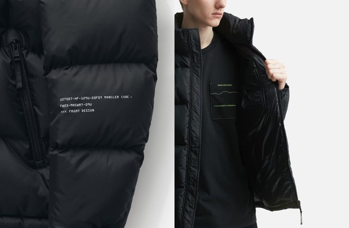 MONCLER FRAGMENT 23AW ACANTHUS 定価342100円 ダウンジャケット MONCLER FRAGMENT 23AW ACANTHUS 定価342100円 ダウンジャケット