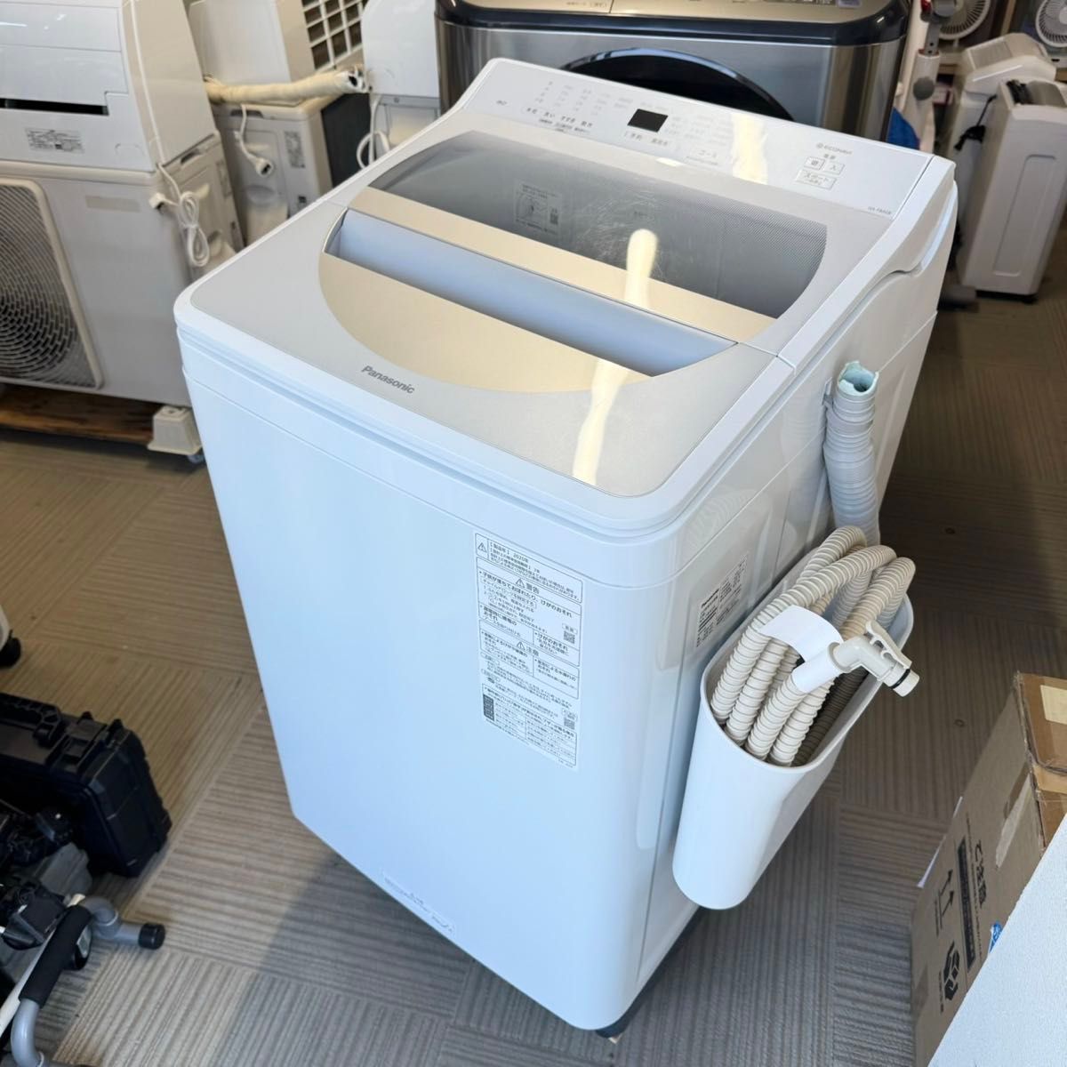 パナソニック 2020年製 8 0kg全自動洗濯機 パワフル立体水流 楽 パナソニック 2020年製 8 0kg全自動洗濯機 パワフル立体水流 楽