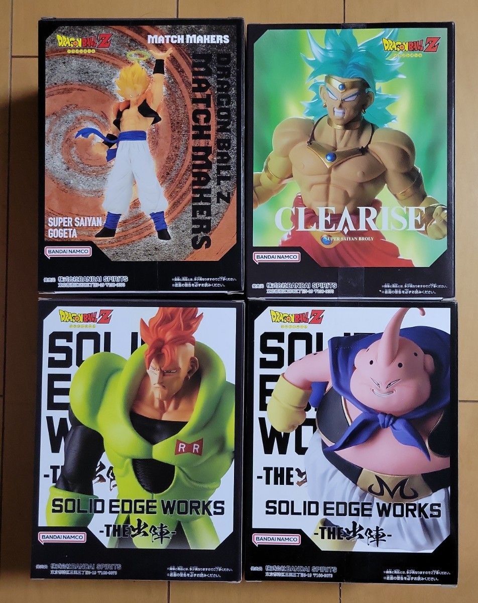 ドラゴンボールZ フィギュア5個セット魔人ブウ 人造人間16号 超 ドラゴンボールZ フィギュア5個セット魔人ブウ 人造人間16号 超