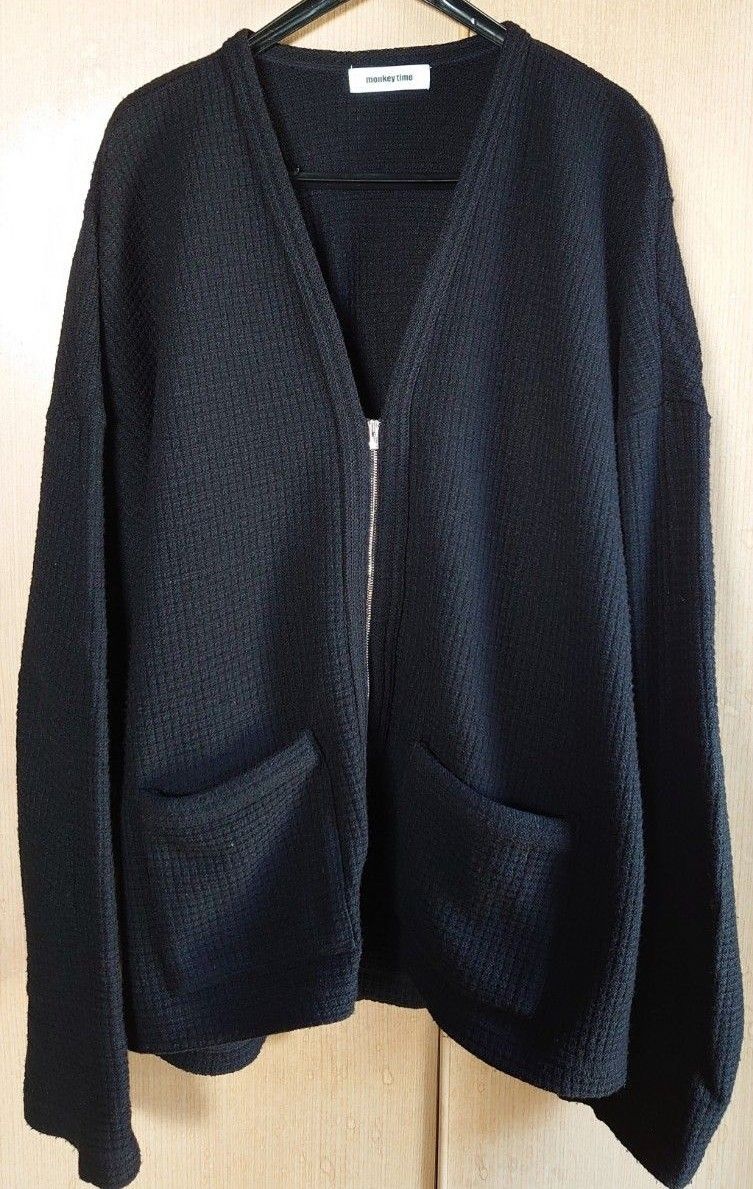 送料込み monkey time LINKS JQD ZIP CARDIGAN モンキータイム 送料込み monkey time LINKS JQD ZIP CARDIGAN モンキータイム