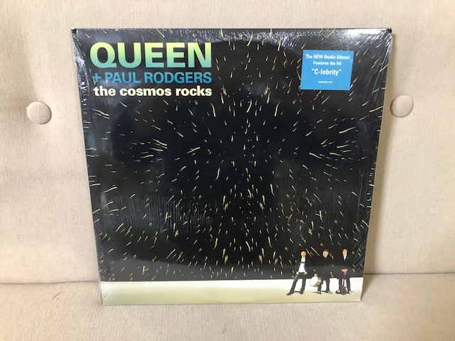 新品！2枚組　シュリンク付き　クィーン　レアー　ポール　ロジャースとの共演　Queen + Paul Rodgers The Cosmos Rocks_画像1