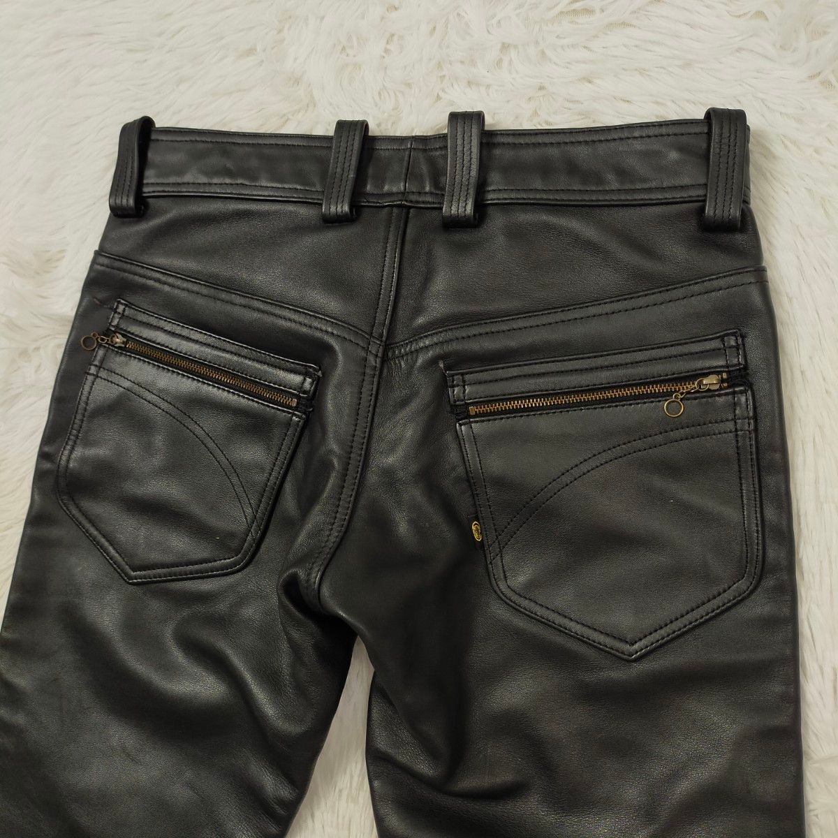 GREEDY LEATHERS グリーディー バイクウェア レザーパンツ 革 GREEDY LEATHERS グリーディー バイクウェア レザーパンツ 革