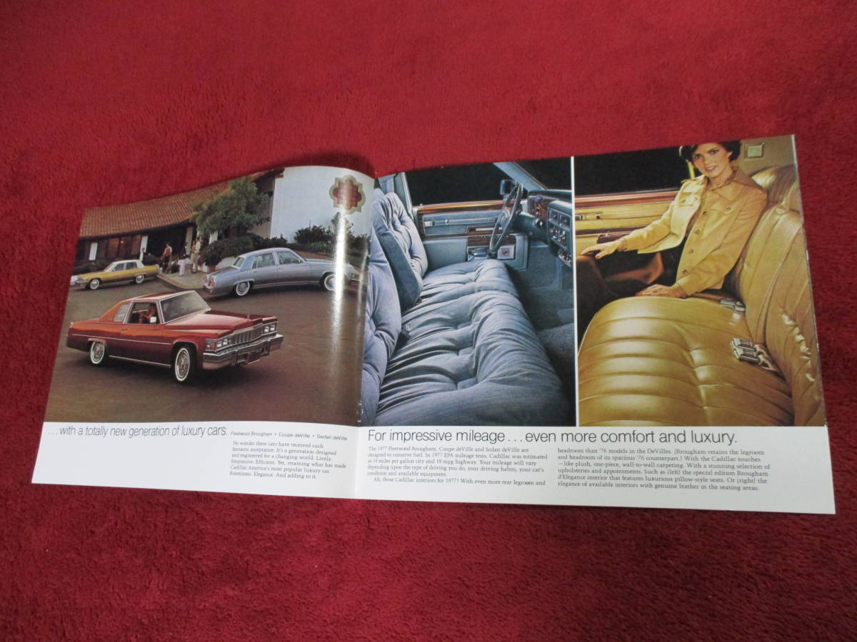 * GM CADILLAC 1977 Showa era 52 catalog ② *