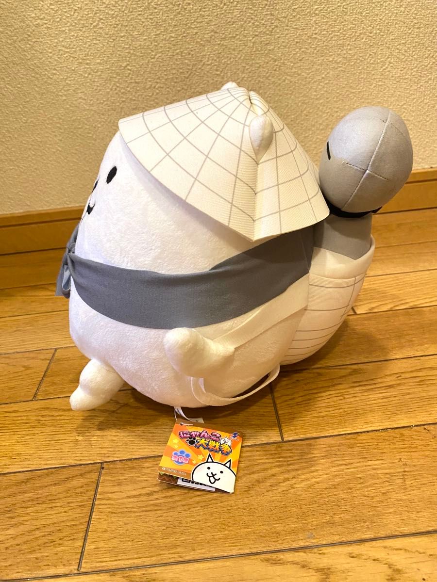 にゃんこ大戦争 ウルトラソウルズBIGぬいぐるみ(かさじぞう)【美 にゃんこ大戦争 ウルトラソウルズBIGぬいぐるみ(かさじぞう)【美