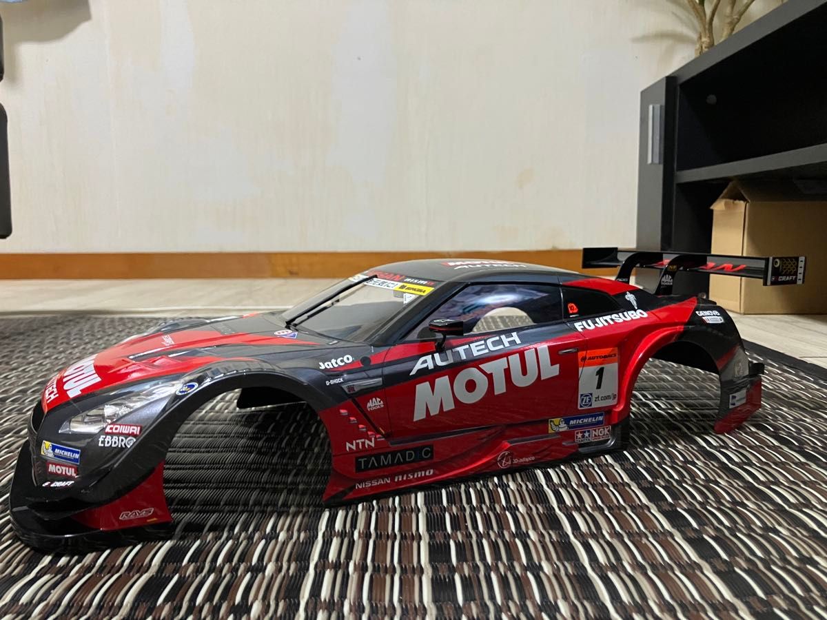 タミヤ モチュール オーテックGTR タミヤ モチュールオーテックGT-Rラジコンボディ 1/10 最終