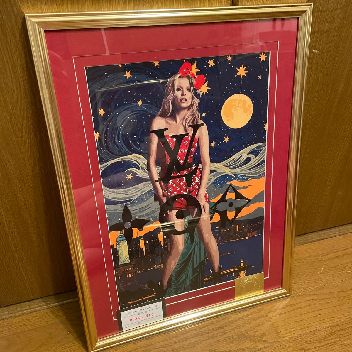 額装 額込 DEATH NYC 現代アート アートポスター ポップアート 額装 額込 DEATH NYC 現代アート アートポスター ポップアート