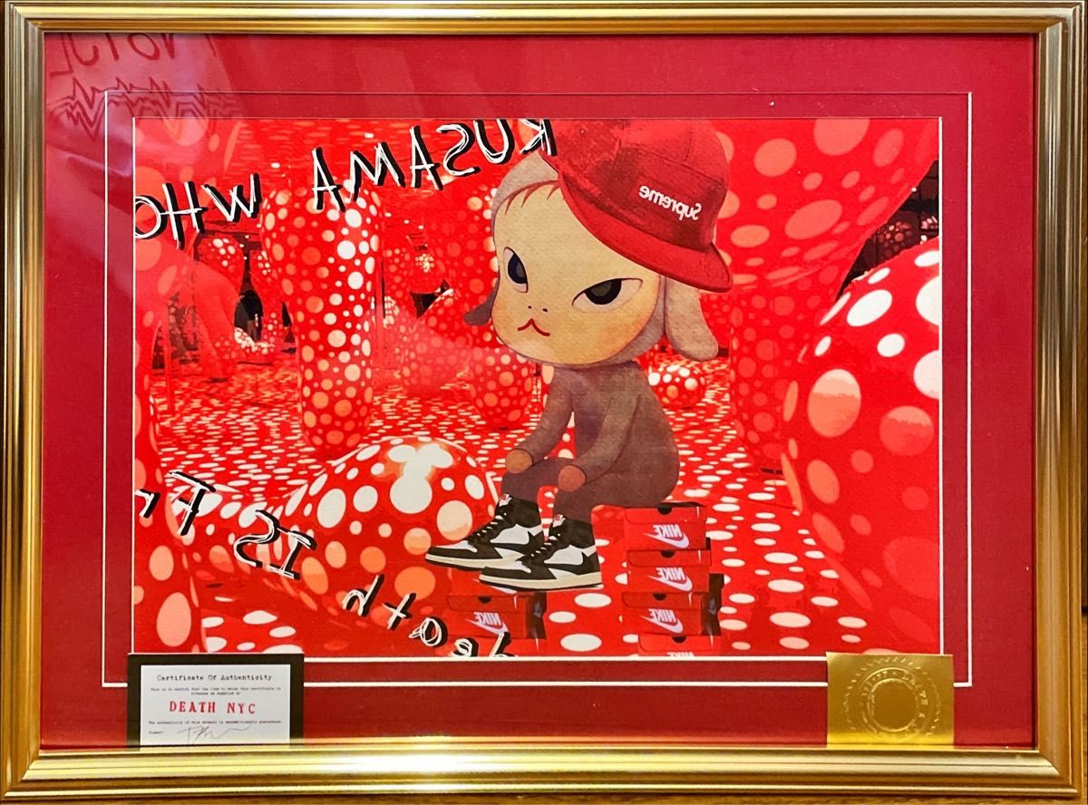 額装 額込 DEATH NYC 草間彌生奈良美智Supreme ポップアート アートポスター 現代アート 額装 額込 DEATH NYC 草間彌生奈良美智Supreme ポップアート アートポスター 現代アート