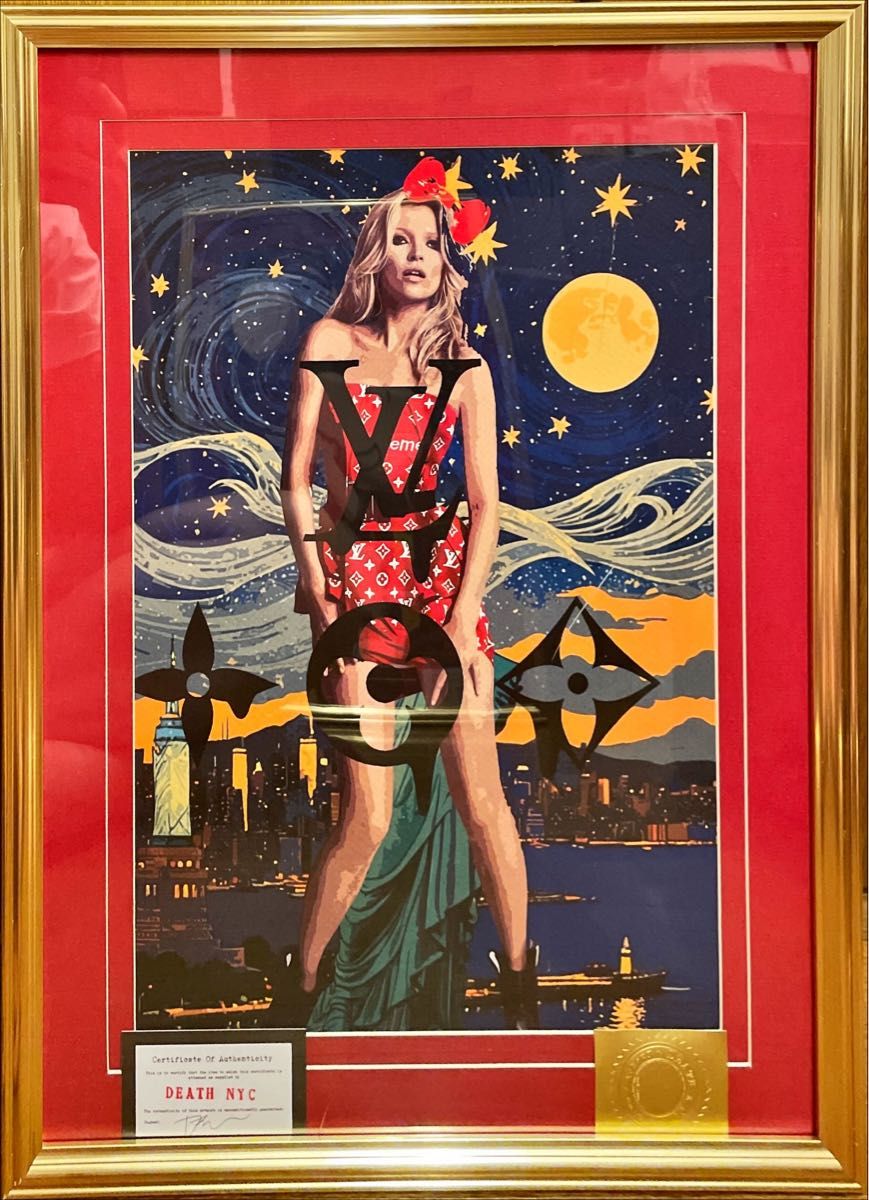 額装 額込 DEATH NYC 現代アート アートポスター ポップアート 額装 額込 DEATH NYC 現代アート アートポスター ポップアート
