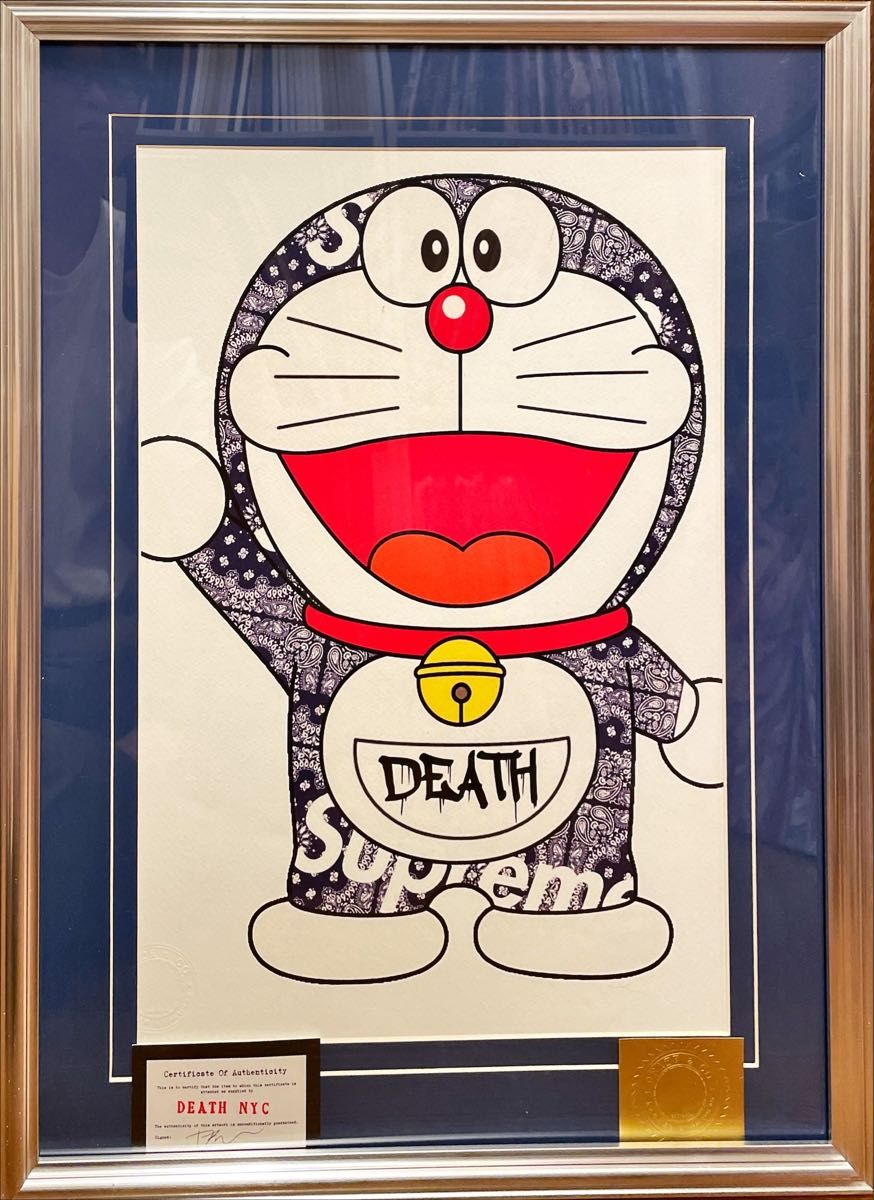 額込 DEATH NYC 現代アート ポップアート アートポスター ル 額込 DEATH NYC 現代アート ポップアート アートポスター ル