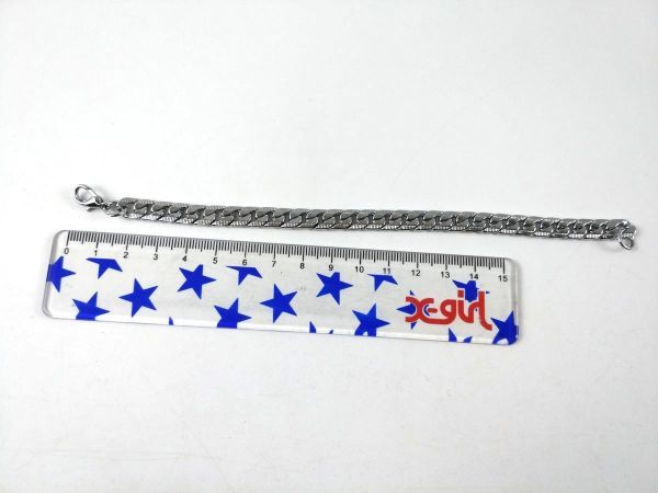  stylish chain bracele flat type silver DM flight shipping 