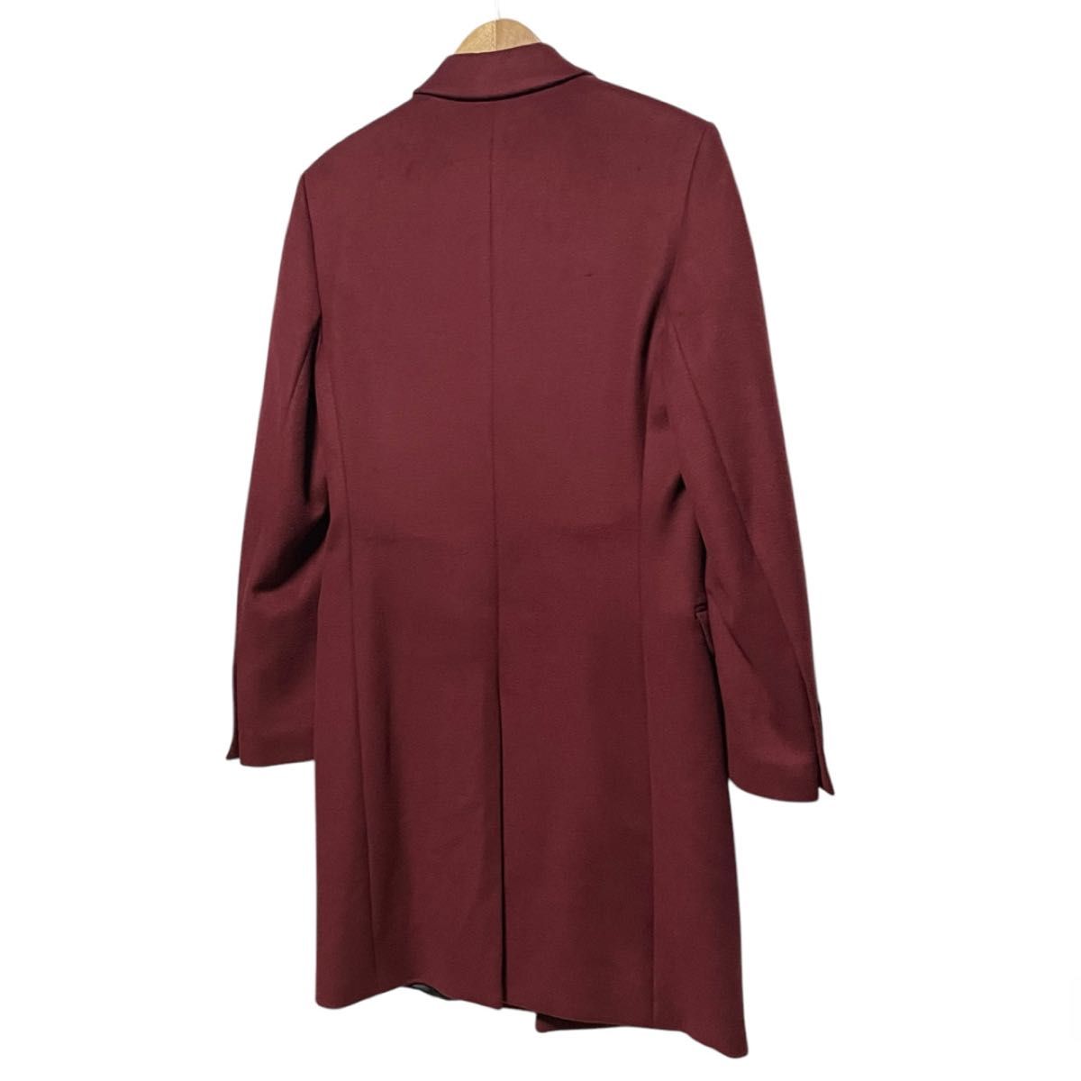 ZARA ザラ ワインレッド チェスターコート ボルトー|Yahoo ZARA ザラ ワインレッド チェスターコート ボルトー|Yahoo