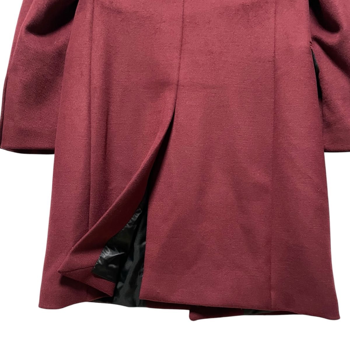 ZARA ザラ ワインレッド チェスターコート ボルトー|Yahoo ZARA ザラ ワインレッド チェスターコート ボルトー|Yahoo
