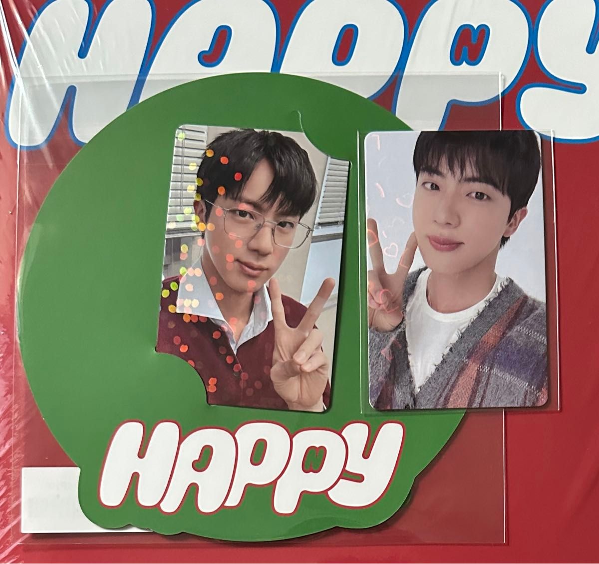 BTSジン ソロアルバム Happy JPFC 購入者特典 ホログラムフォト BTSジン ソロアルバム Happy JPFC 購入者特典 ホログラムフォト