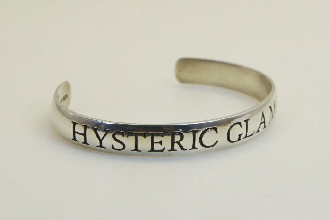 UNDERCOVER × HYSTERIC GLAMOUR バングルSILVERUNDERCOVER × HYSTERIC 