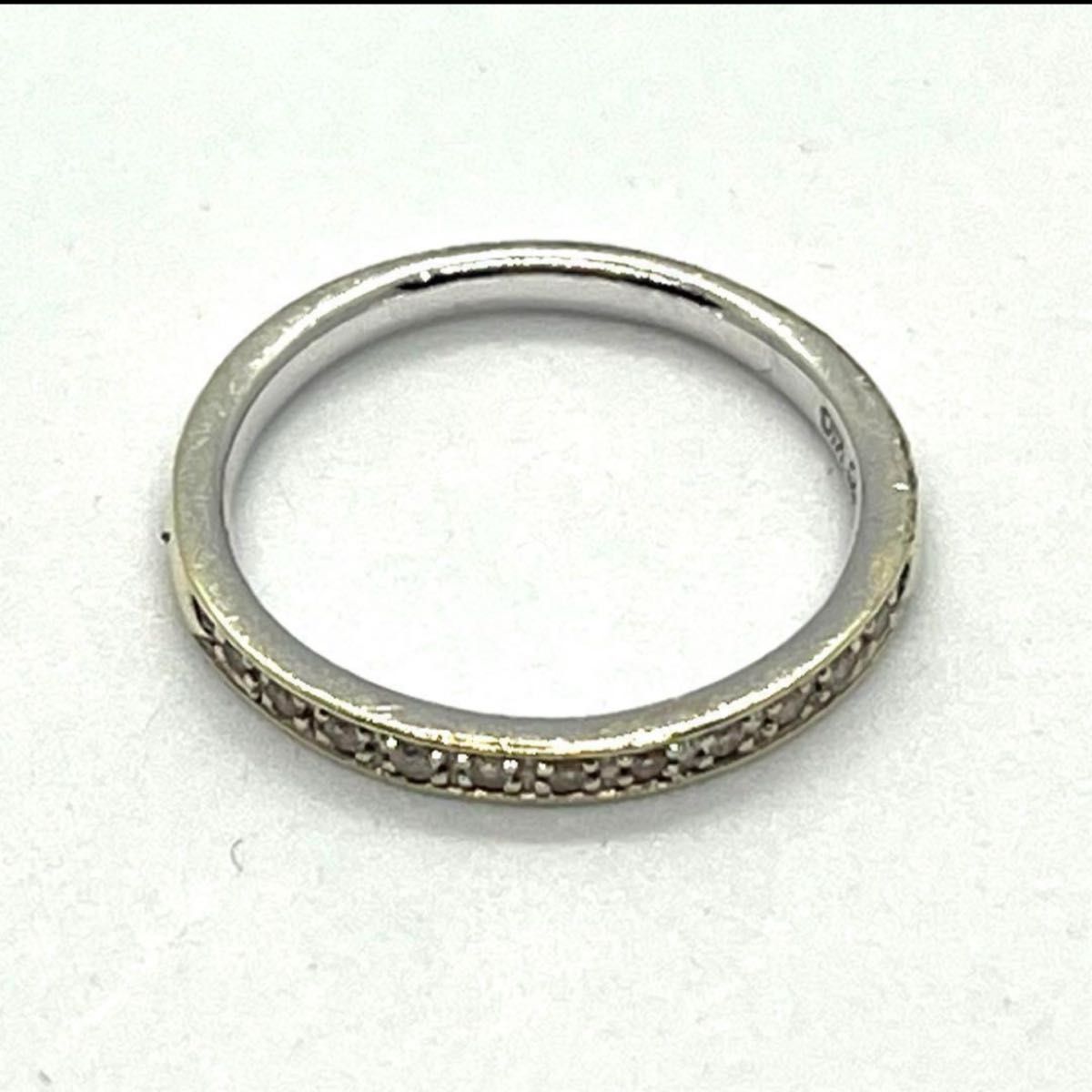 4°C (ヨンドシー) K10 ピンキーリング 2 5号 ダイヤモンド 11pcs 4°C (ヨンドシー) K10 ピンキーリング 2 5号 ダイヤモンド 11pcs
