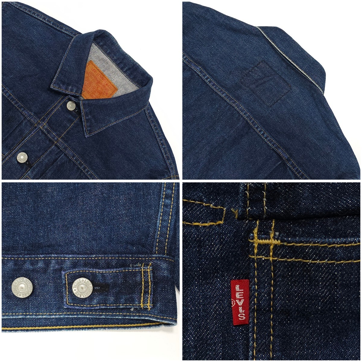 Levi'sリーバイス 71507XXデニムジャケットGジャン2ndセカンド38 Levi'sリーバイス 71507XXデニムジャケットGジャン2ndセカンド38