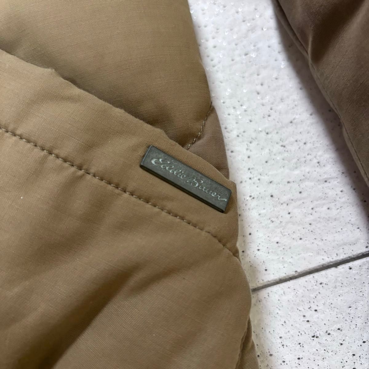 Eddie Bauer スカイライナー 日の出タグ 復刻 カーキ xs Eddie Bauer スカイライナー 日の出タグ 復刻 カーキ xs