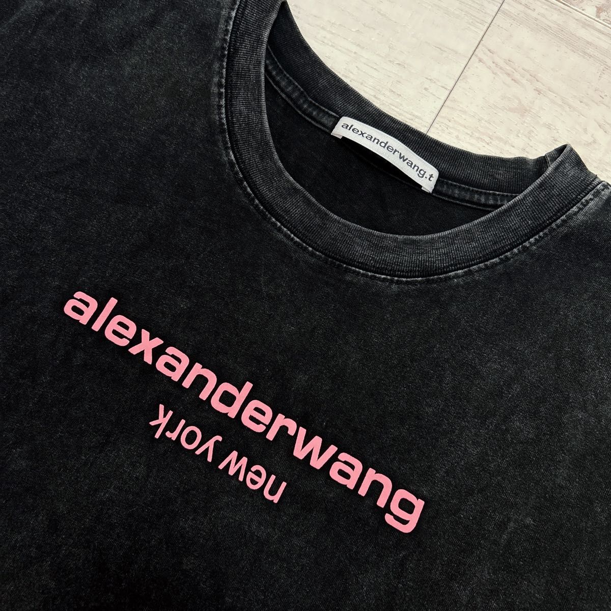 Alexander Wang ☆ ロゴ オーバーサイズ マッスルTシャツ alexander wang アレキサンダーワン Tシャツ メンズM レディース