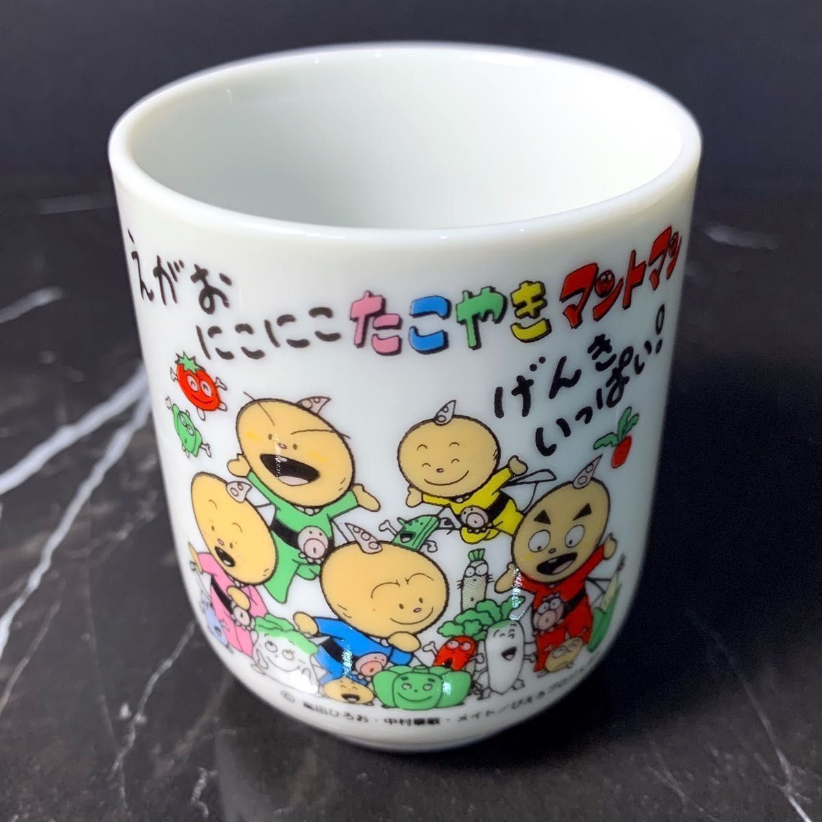 希少 入手困難 】当時物 昭和レトロ たこやきマントマン 食器 希少 入手困難 】当時物 昭和レトロ たこやきマントマン 食器