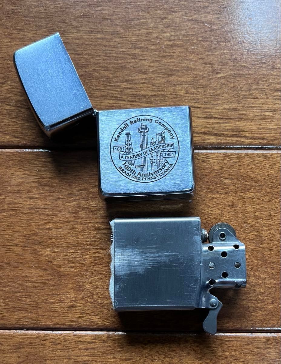 ZIPPO ジッポー 1981年製 激レア ケンドール Kendall創立100周年 ZIPPO ジッポー 1981年製 激レア ケンドール Kendall創立100周年
