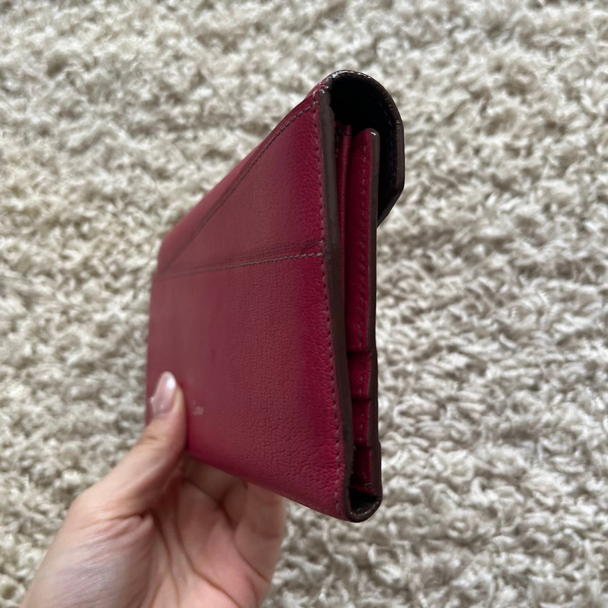 極美品】カルティエ 長財布 ファスナー付き 財布 コレクションレ 極美品】カルティエ 長財布 ファスナー付き 財布 コレクションレ