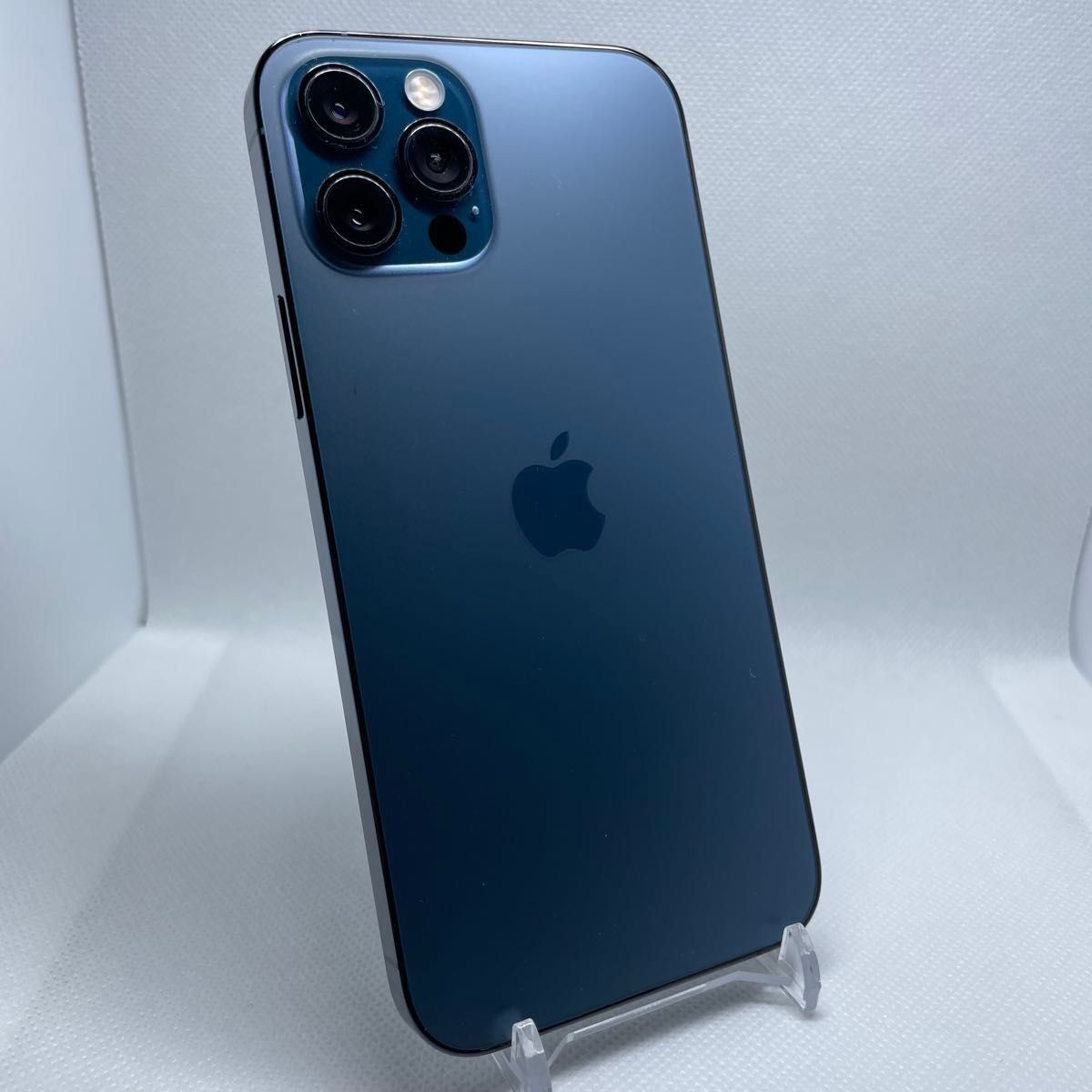 美品】iPhone12pro 128GB SIMフリー パシフィックブルー バッテリー100 