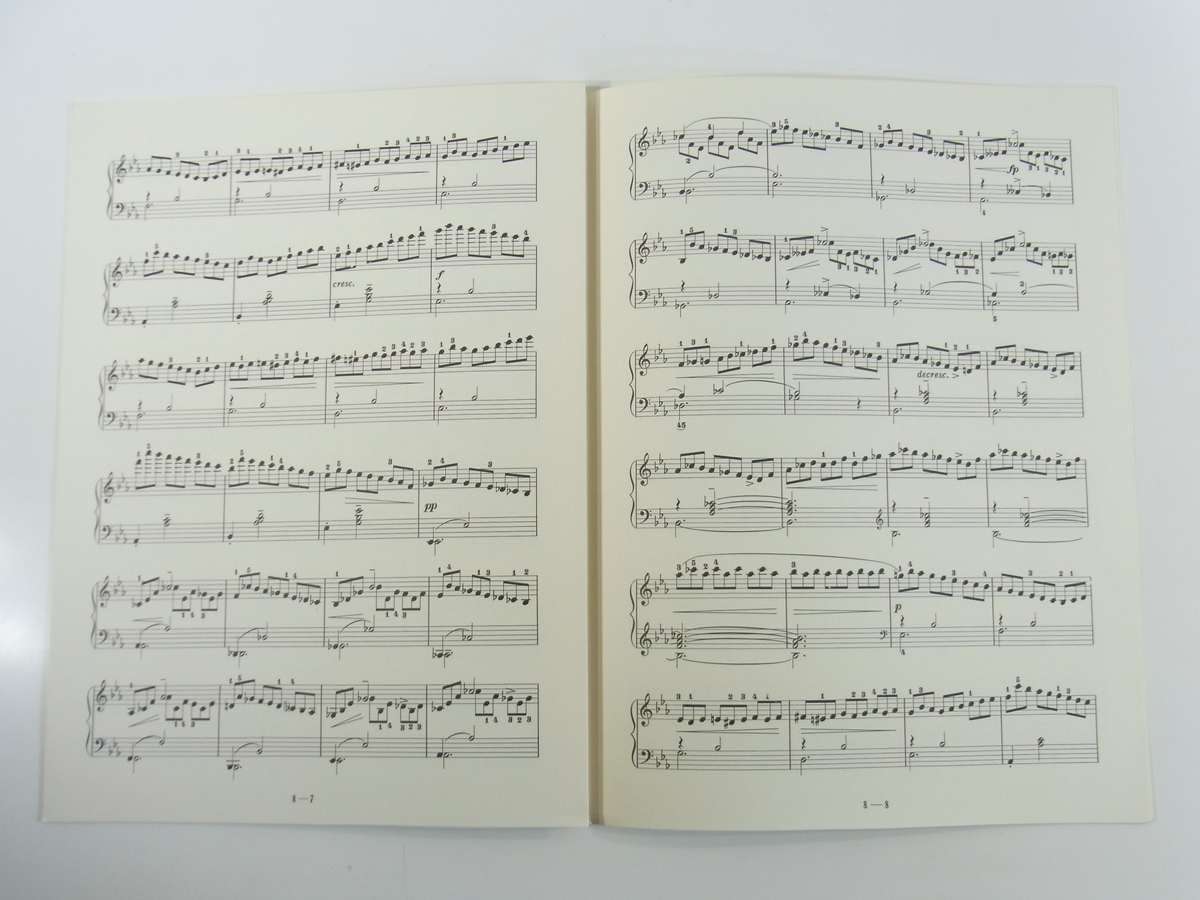 【楽譜】 Impromptu 2 Allegro 即興曲 第2曲 アレグロ Franz Schubert フランツ・シューベルト 全音ピアノピース 全音楽譜出版社 大型本_画像9