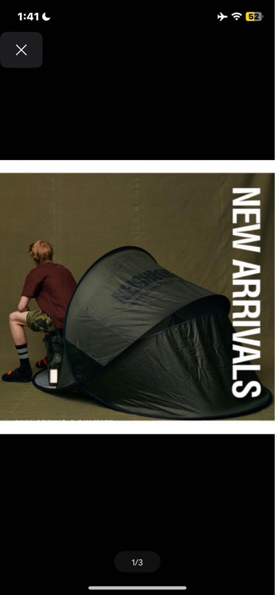 未使用】20SS ネイバーフッド CAVE / E-POP UP TENT 未使用】20SS ネイバーフッド CAVE / E-POP UP TENT