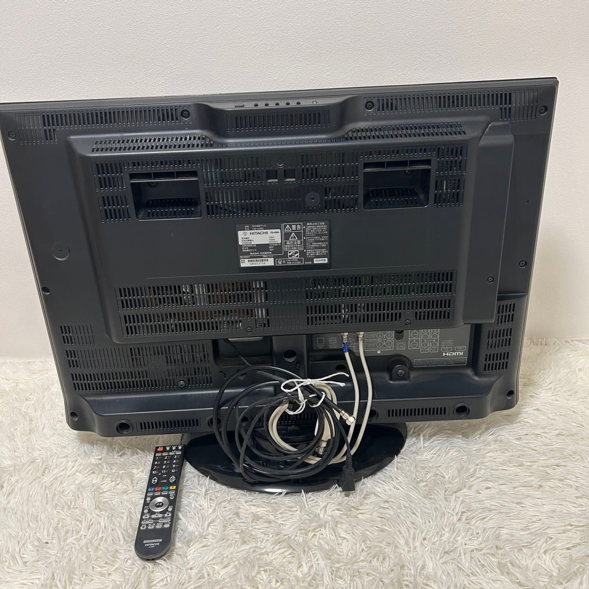 コード付き Wooo日立 録画機能付き 32型 L32-HV02 HITACHI地デジ コード付き Wooo日立 録画機能付き 32型 L32-HV02 HITACHI地デジ