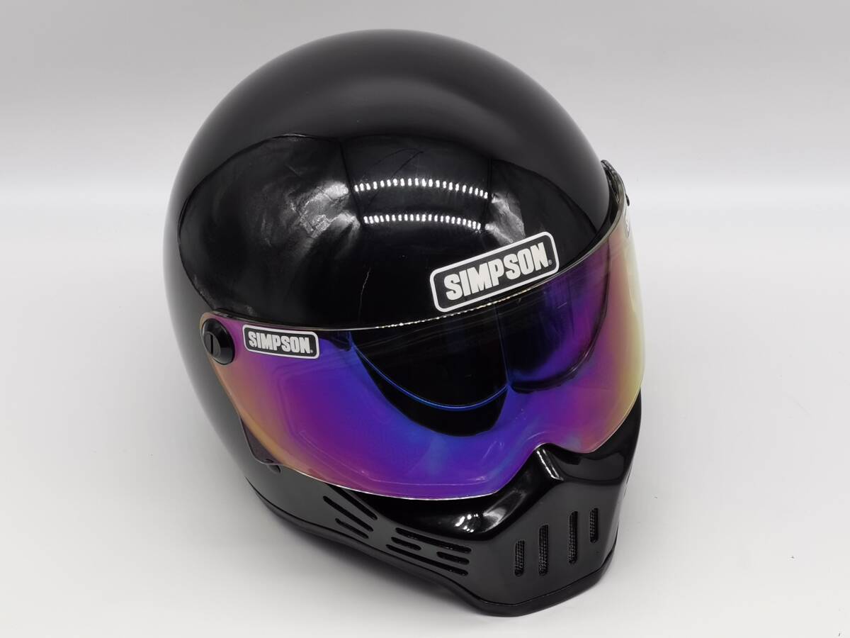 SIMPSON シンプソン M30 ブラック Simpsonフルフェイス SIMPSON シンプソン M30 ブラック Simpsonフルフェイス