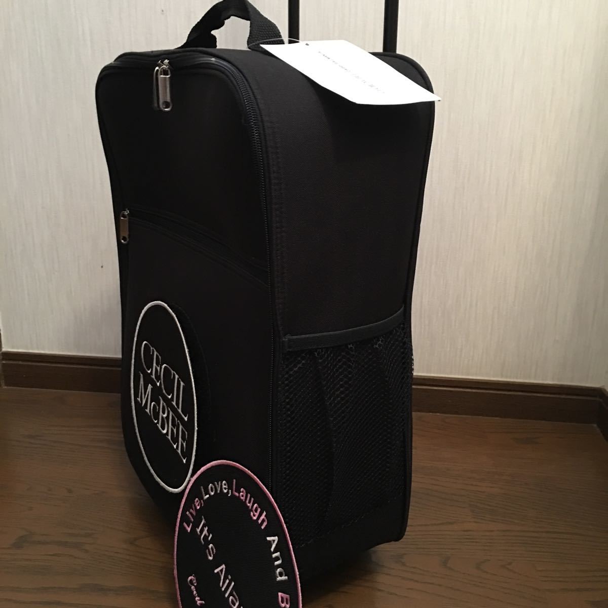 Paypayフリマ 新品 Cecil Mcbee キャリーケース スーツケース 黒 Paypayフリマ 新品 Cecil Mcbee キャリーケース スーツケース 黒