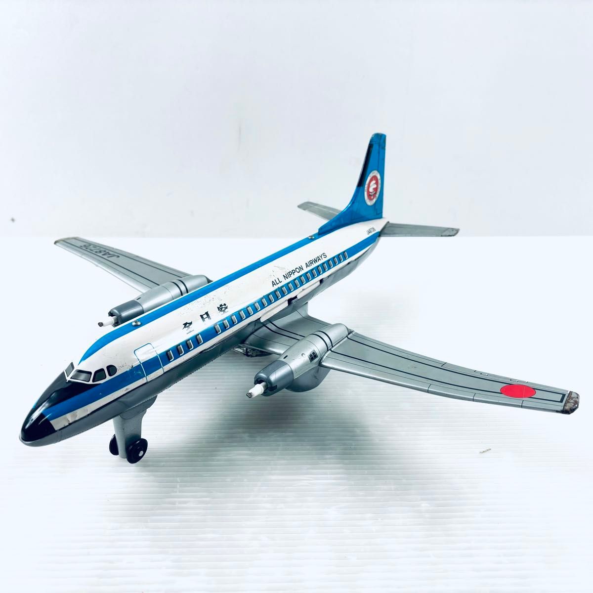 昭和レトロ】全日空 飛行機 ブリキ おもちゃ 当時物|Yahoo 昭和レトロ】全日空 飛行機 ブリキ おもちゃ 当時物|Yahoo