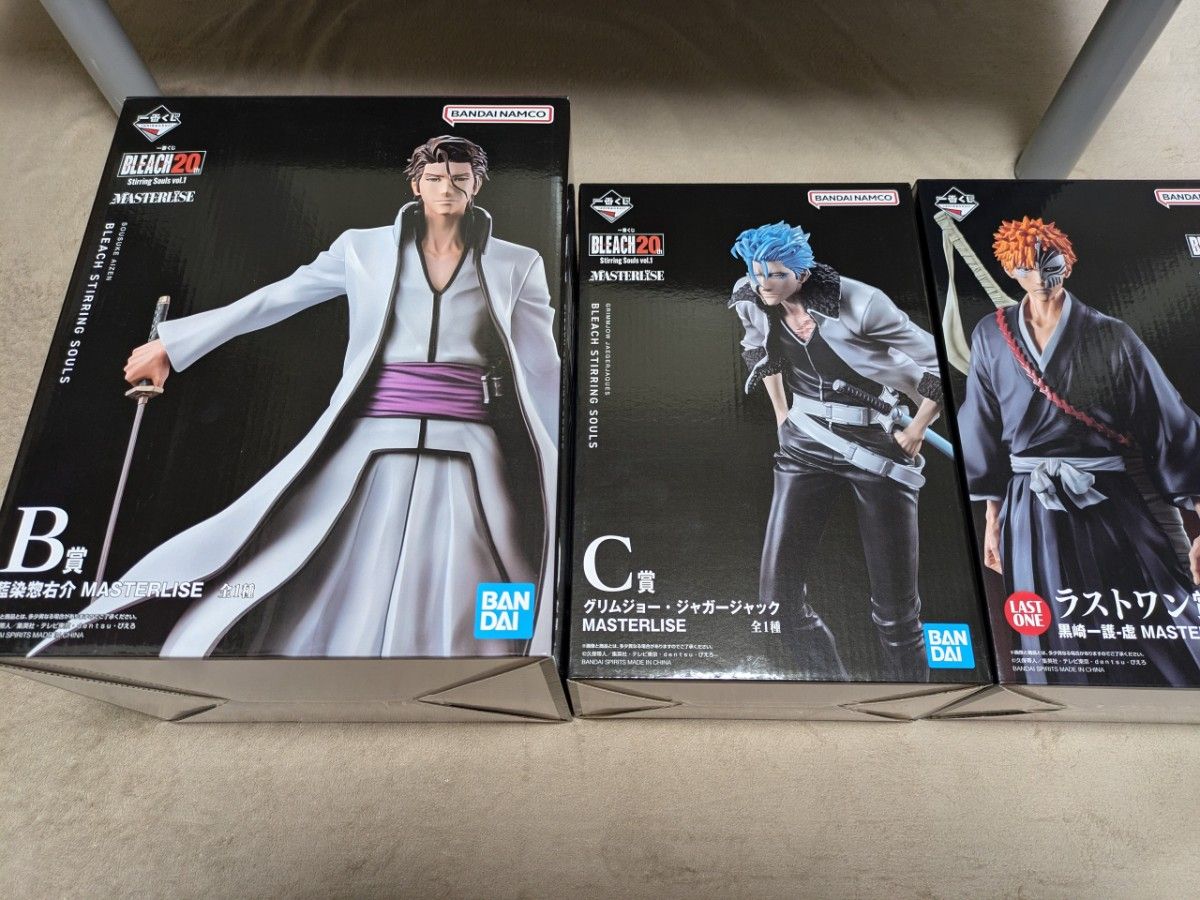 一番くじ BLEACH ブリーチ B賞 愛染 C賞 グリムジョー ラスト 一番くじ BLEACH ブリーチ B賞 愛染 C賞 グリムジョー ラスト