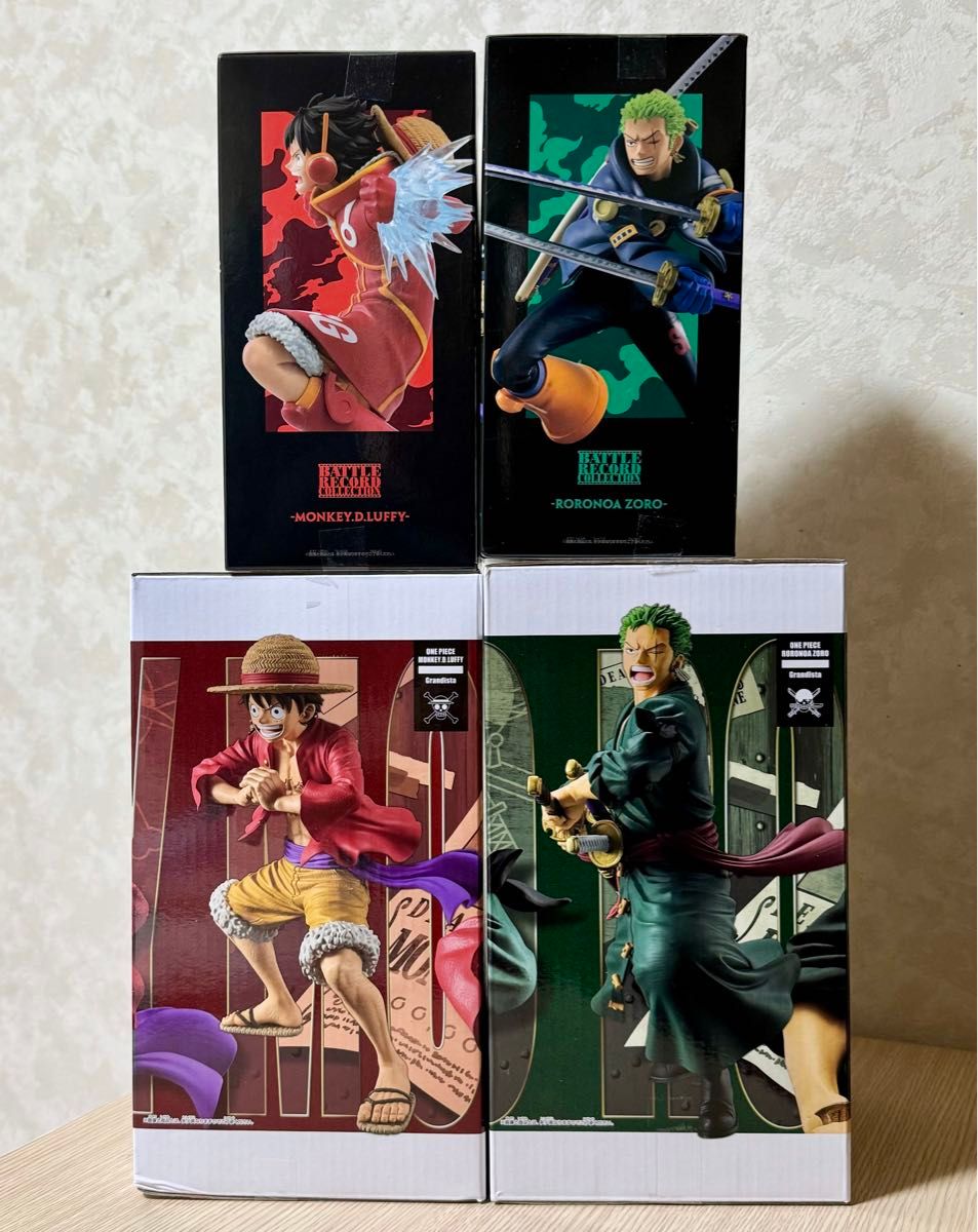 ワンピース Grandista BATTLE RECORD COLLECTION ルフィ ゾロ ワンピース Grandista BATTLE RECORD COLLECTION ルフィ ゾロ