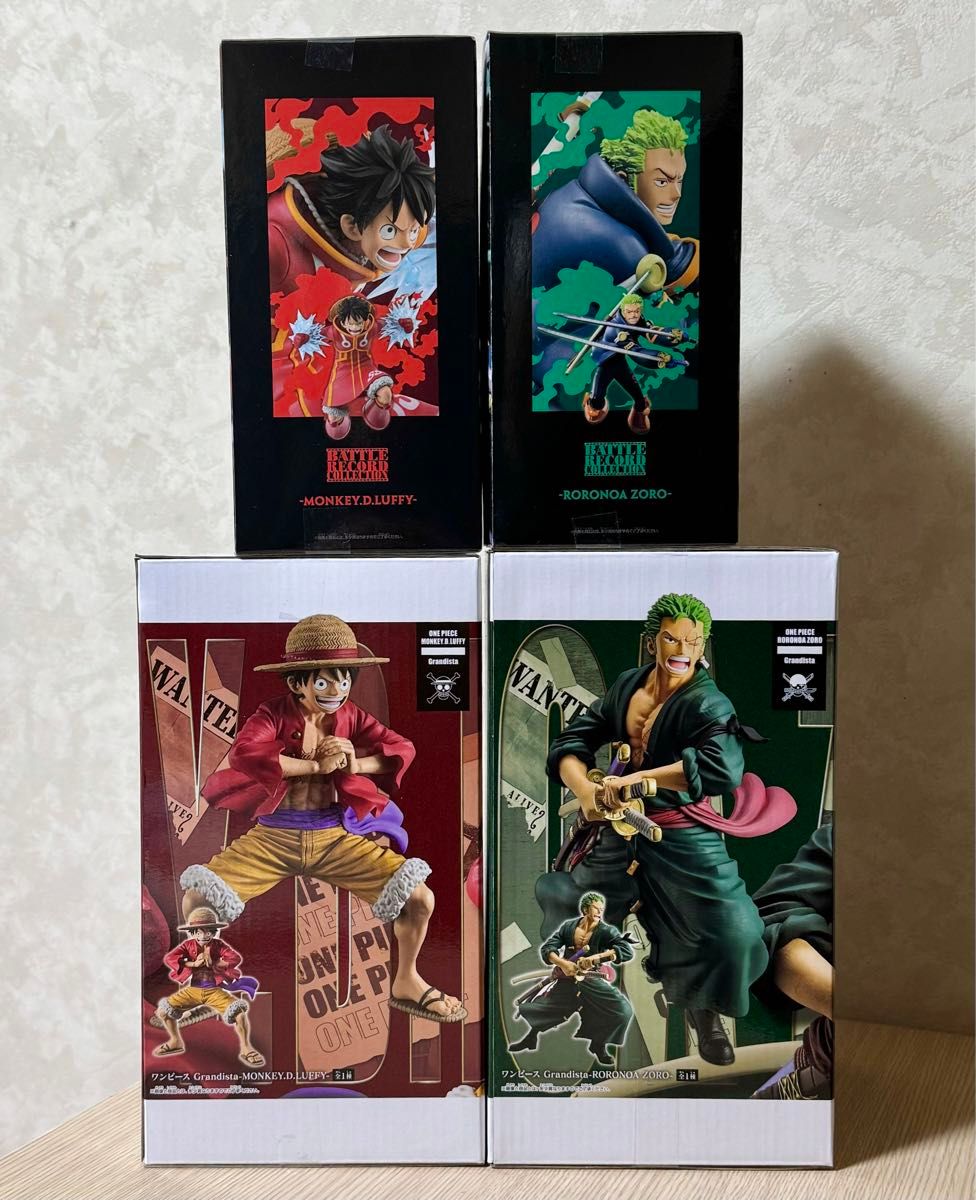 ワンピース Grandista BATTLE RECORD COLLECTION ルフィ ゾロ ワンピース Grandista BATTLE RECORD COLLECTION ルフィ ゾロ