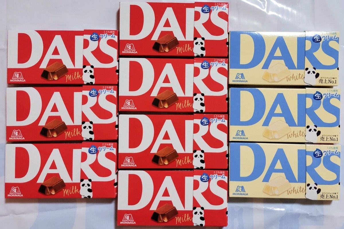 ダース ミルク×7個 白いダース×3個 計10個 森永製菓 ダース ミルク×7個 白いダース×3個 計10個 森永製菓