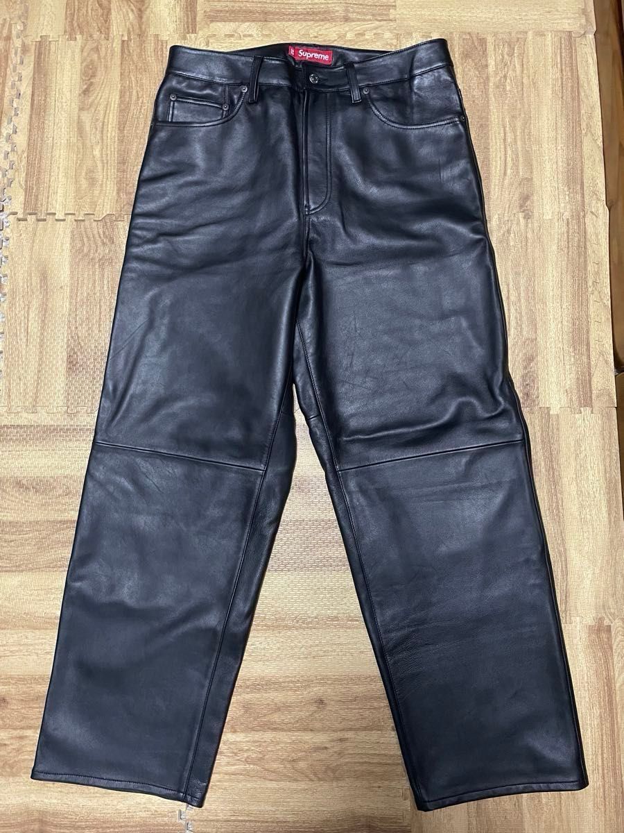 supreme Leather Baggy 5-Pocket Jean|Yahoo!フリマ(旧PayPay supreme Leather Baggy 5-Pocket Jean|Yahoo!フリマ(旧PayPay