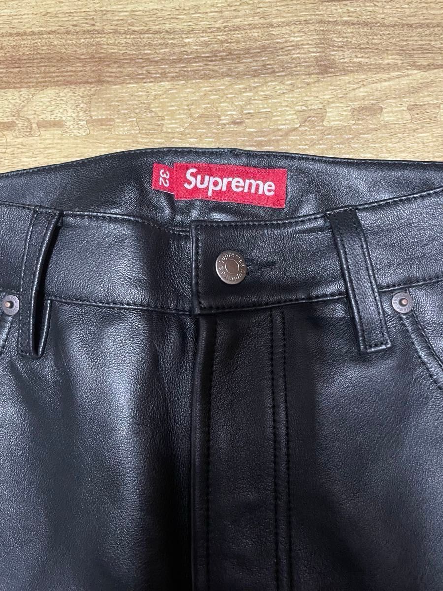 supreme Leather Baggy 5-Pocket Jean|Yahoo!フリマ(旧PayPay supreme Leather Baggy 5-Pocket Jean|Yahoo!フリマ(旧PayPay