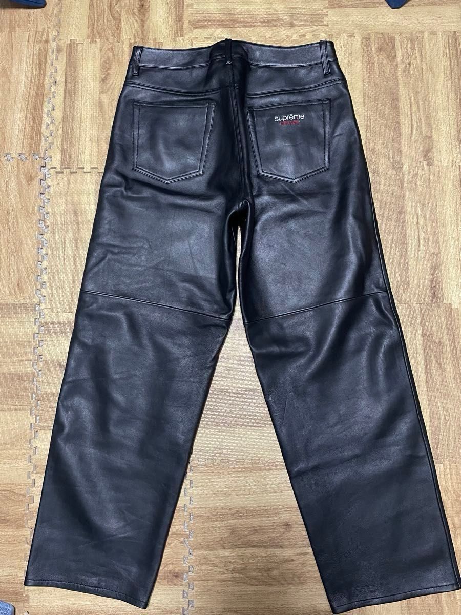 supreme Leather Baggy 5-Pocket Jean|Yahoo!フリマ(旧PayPay supreme Leather Baggy 5-Pocket Jean|Yahoo!フリマ(旧PayPay