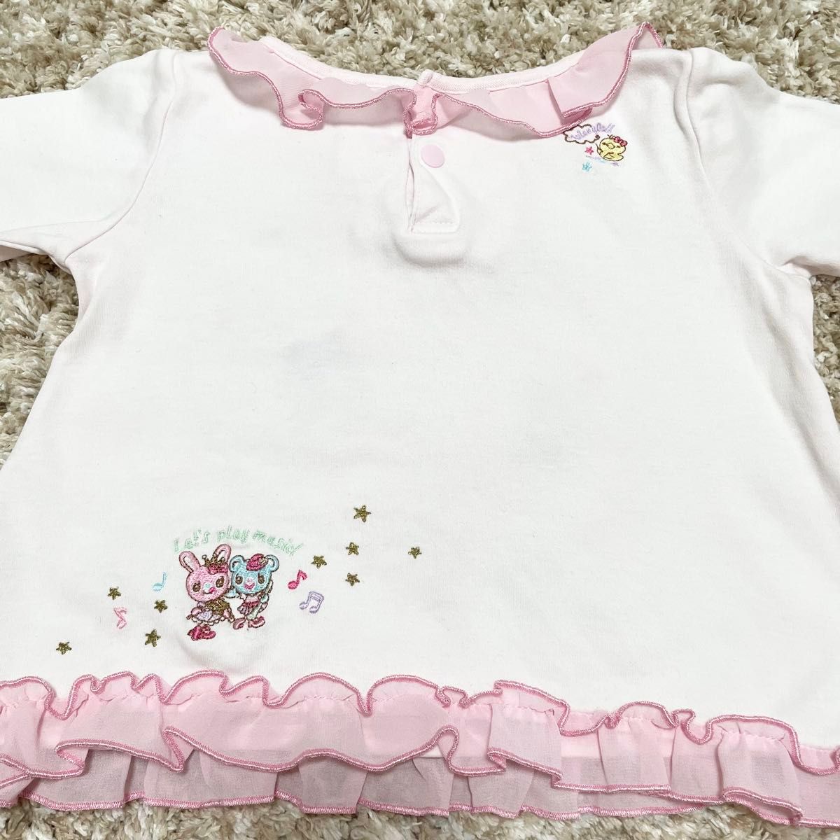 メゾピアノ 90 ベリエちゃん 長袖Tシャツ 春物トップス 平成 メゾピアノ 90 ベリエちゃん 長袖Tシャツ 春物トップス 平成