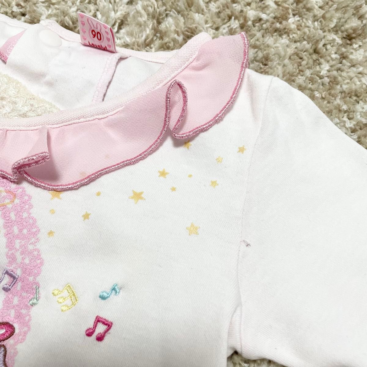 メゾピアノ 90 ベリエちゃん 長袖Tシャツ 春物トップス 平成 メゾピアノ 90 ベリエちゃん 長袖Tシャツ 春物トップス 平成