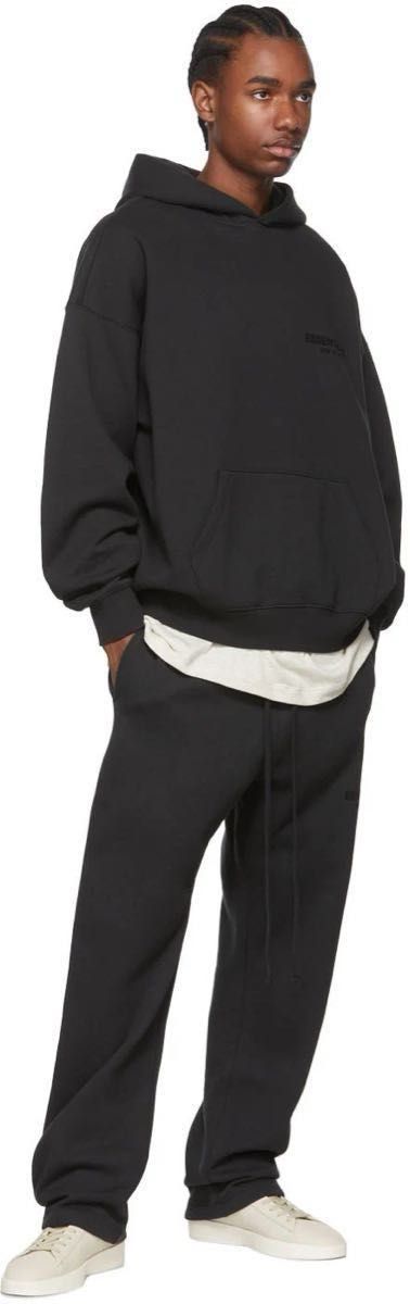 ESSENTIALS FEAR OF GOD New York パーカー 黒男女兼用 Lサイズ2 ESSENTIALS FEAR OF GOD New York パーカー 黒男女兼用 Lサイズ2