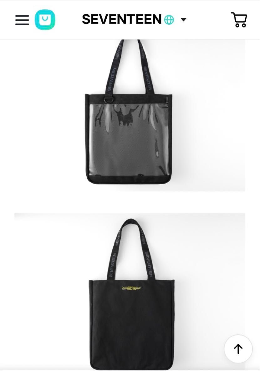 ねぎSEVENTEEN RIGHT HEREトートバッグ&ストラップ - アイドル ねぎSEVENTEEN RIGHT HEREトートバッグ&ストラップ - アイドル