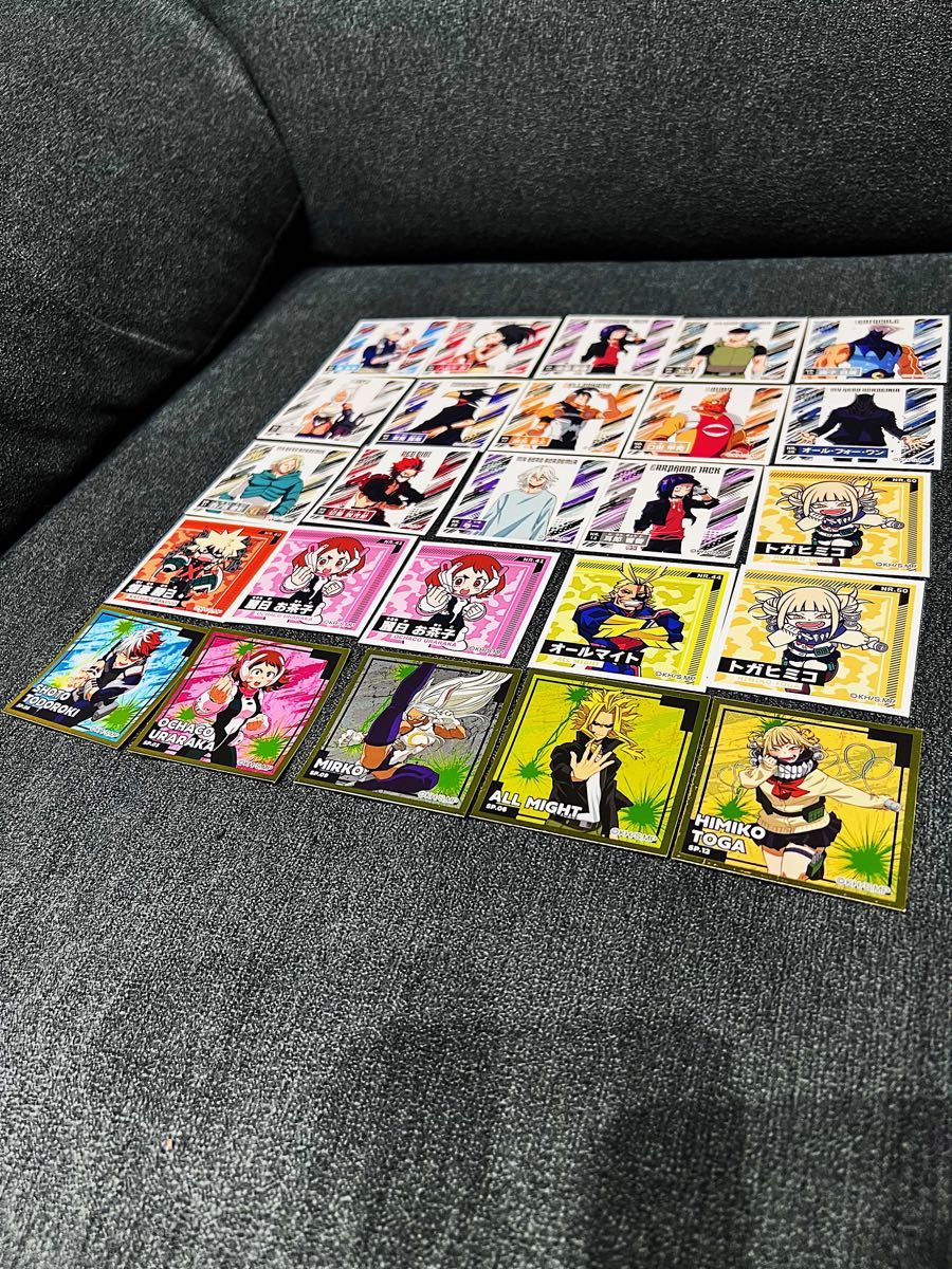 新品未使用】 ヒロアカ シール烈伝 25枚 コレクターズカード 9枚 新品未使用】 ヒロアカ シール烈伝 25枚 コレクターズカード 9枚