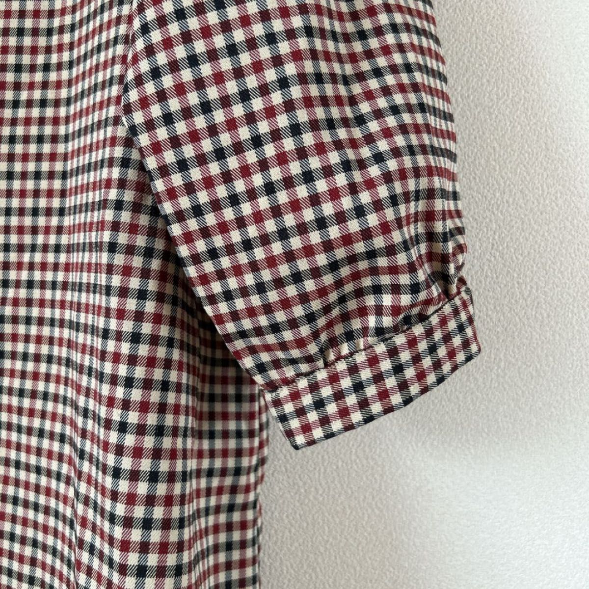ZARA】チェック柄ミニワンピース ザラ パフスリーブ パフスリ ZARA】チェック柄ミニワンピース ザラ パフスリーブ パフスリ