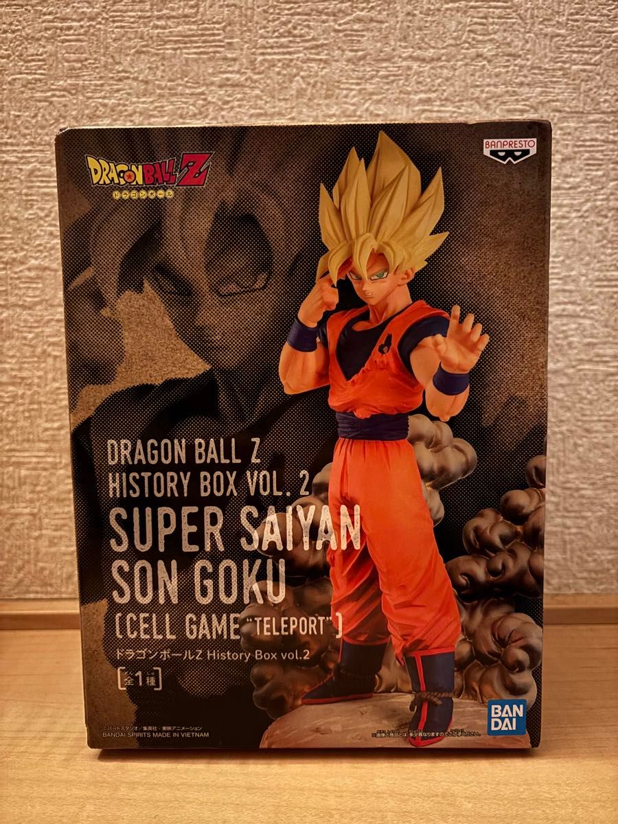 History Box ドラゴンボールZ vol.2 孫悟空 フィギュア セル戦 瞬間移動 自爆セル History Box ドラゴンボールZ vol.2 孫悟空 フィギュア セル戦 瞬間移動 自爆セル