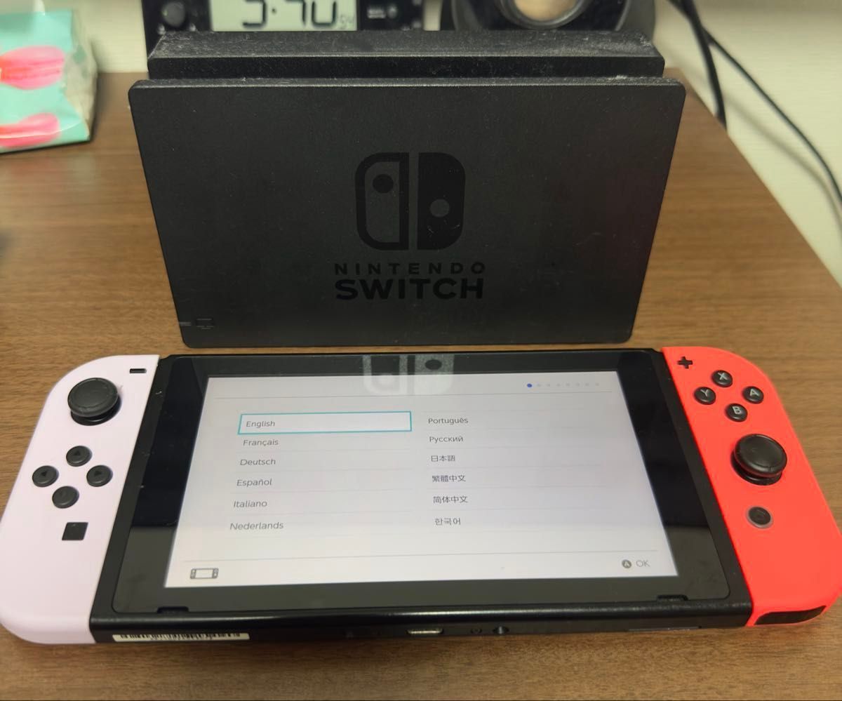 任天堂 Nintendo Switch 本体 ジョイコン ドックのみ 初期化済 任天堂 Nintendo Switch 本体 ジョイコン ドックのみ 初期化済